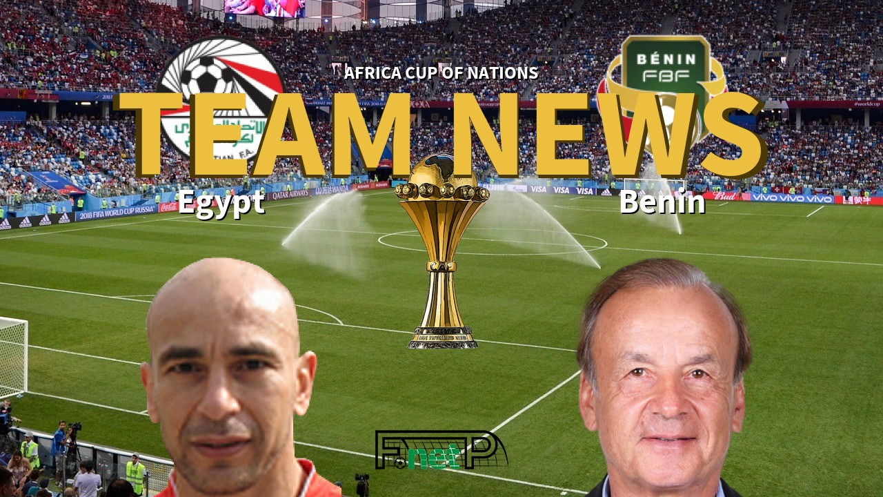 Africa Cup of Nations News: Egypt vs Benin Confirmed Line-ups