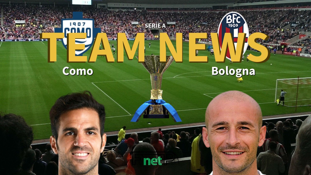 Serie A News: Como vs Bologna Confirmed Line-ups