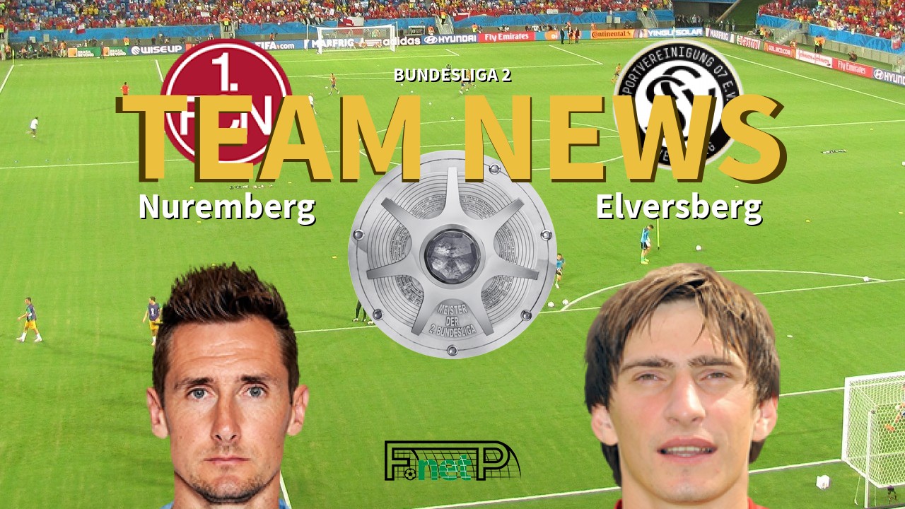 Bundesliga 2 News: Nuremberg vs Elversberg Confirmed Line-ups