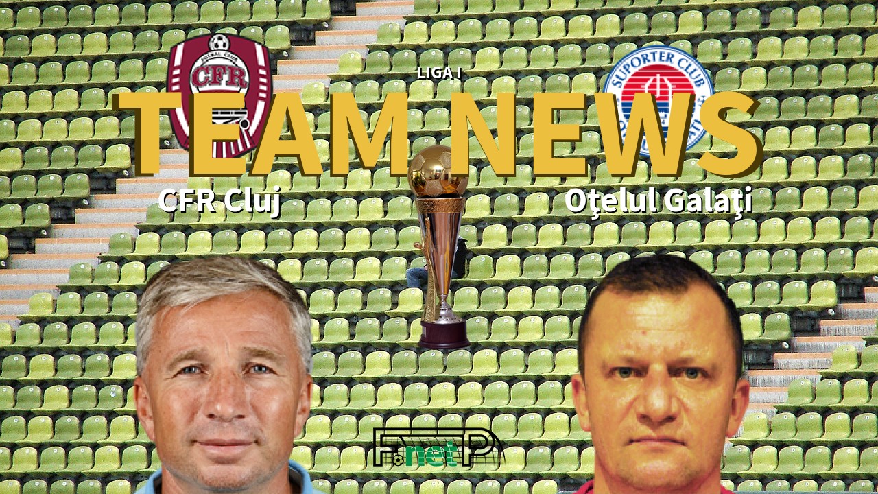 Liga I News: Cluj vs Oţelul Galaţi Confirmed Line-ups