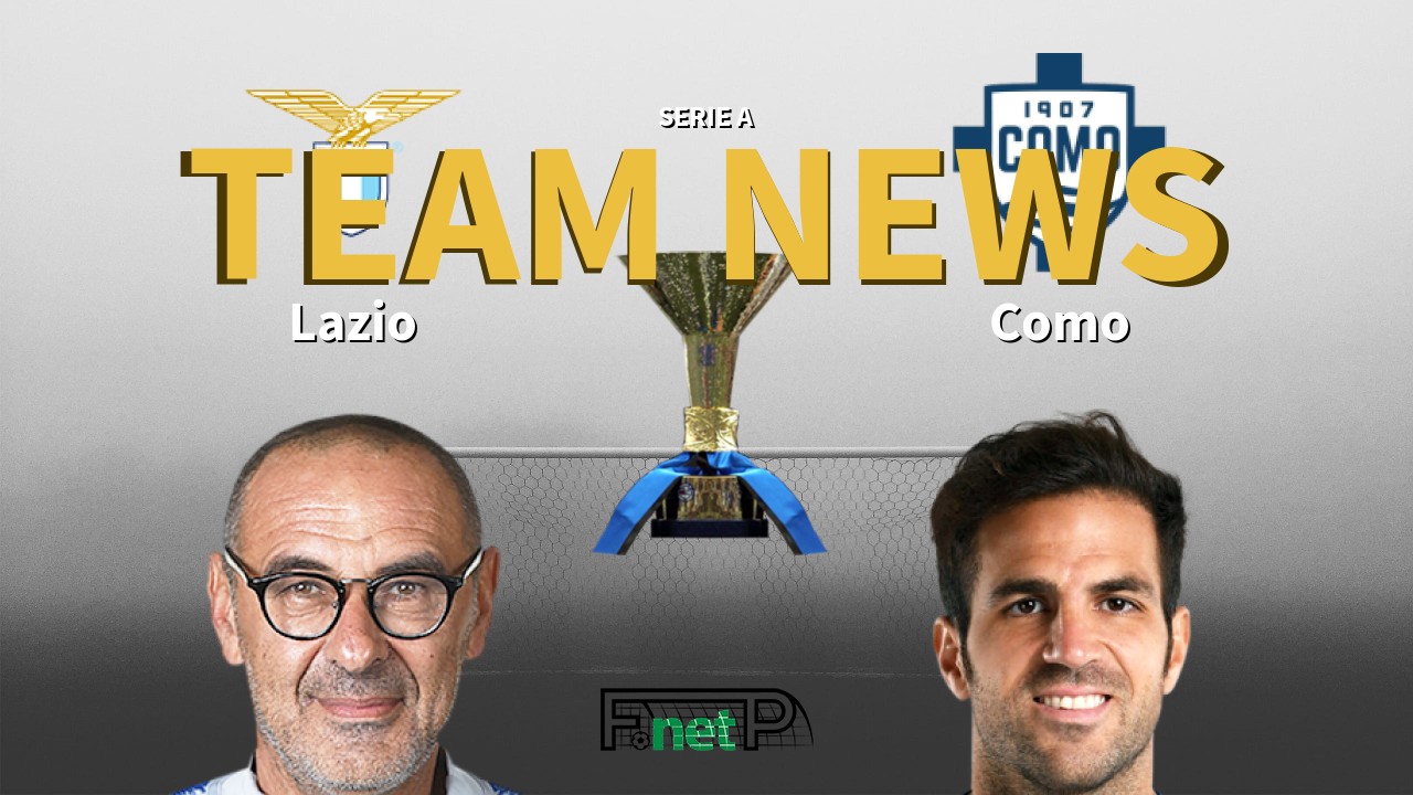 Serie A News: Lazio vs Como Confirmed Line-ups