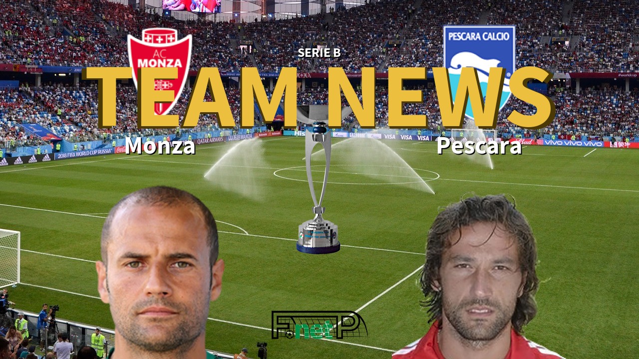 Serie B News: Monza vs Pescara Confirmed Line-ups