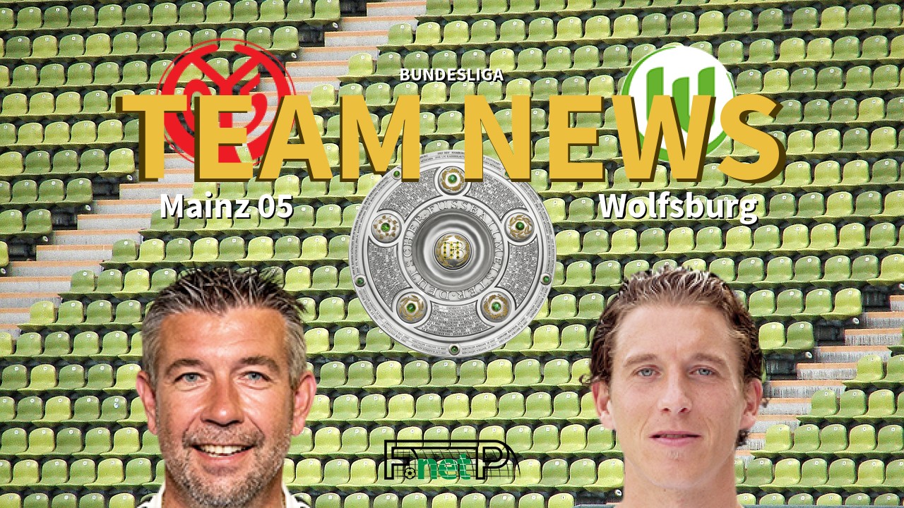 Bundesliga News: Mainz vs VfL Wolfsburg Confirmed Line-ups