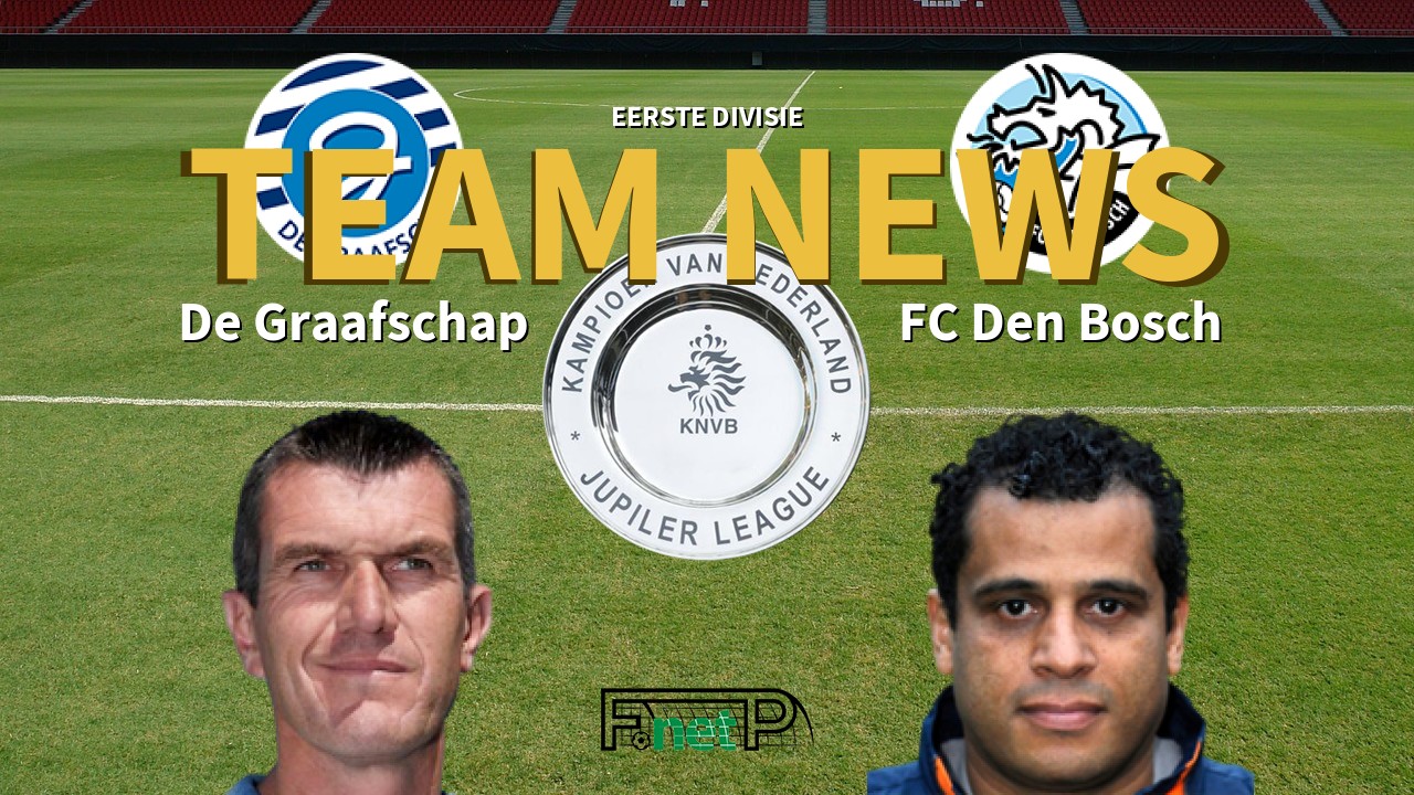 Eerste Divisie News: De Graafschap vs Den Bosch Confirmed Line-ups