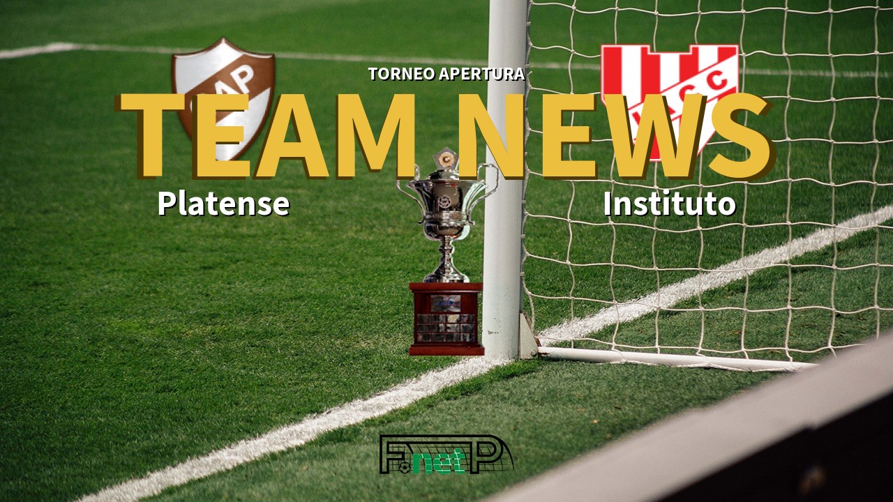 Torneo Apertura News: Platense vs Instituto Confirmed Line-ups