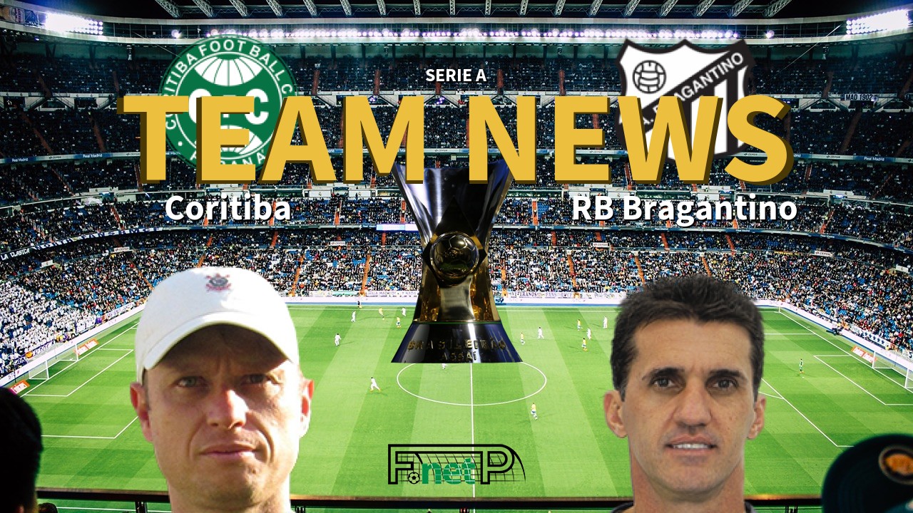 Serie A News: Coritiba vs Red Bull Bragantino Confirmed Line-ups