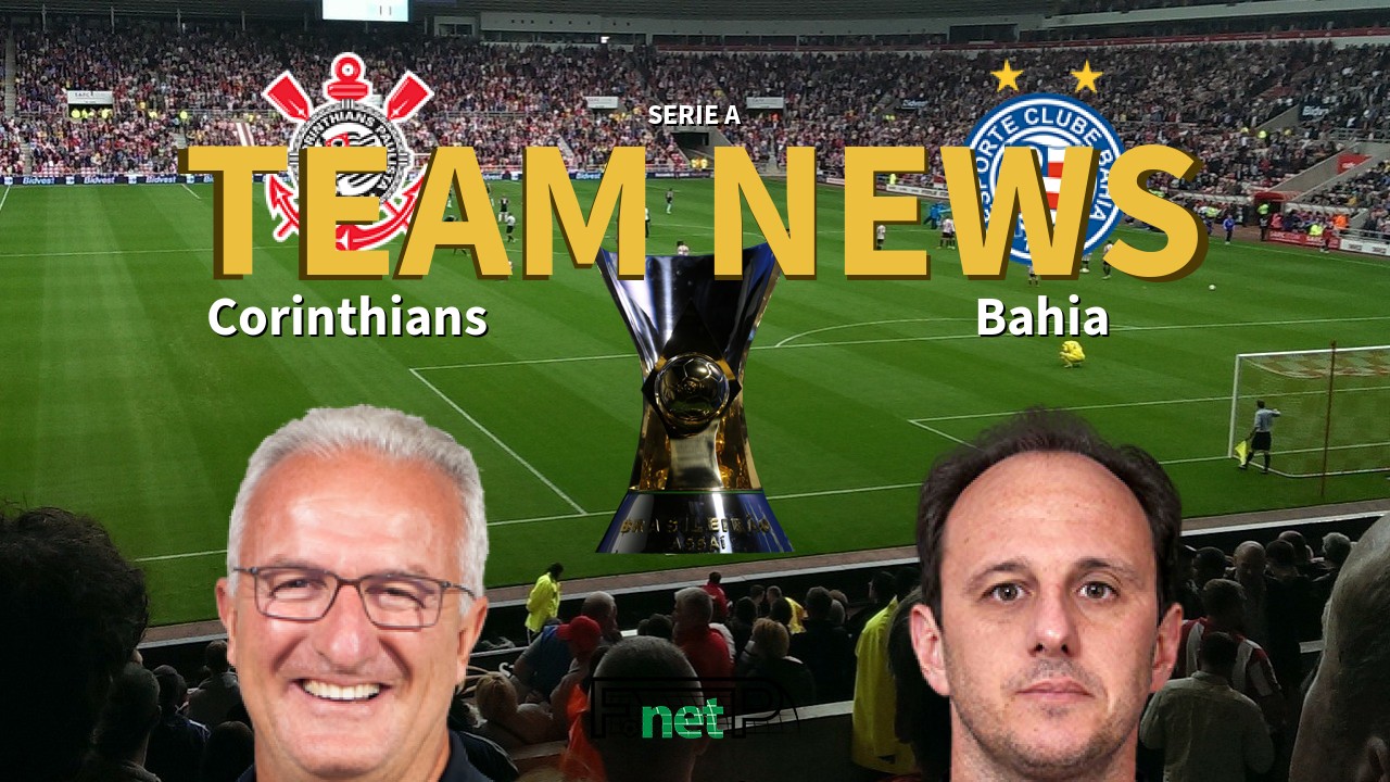 Serie A News: Corinthians vs Bahia Confirmed Line-ups