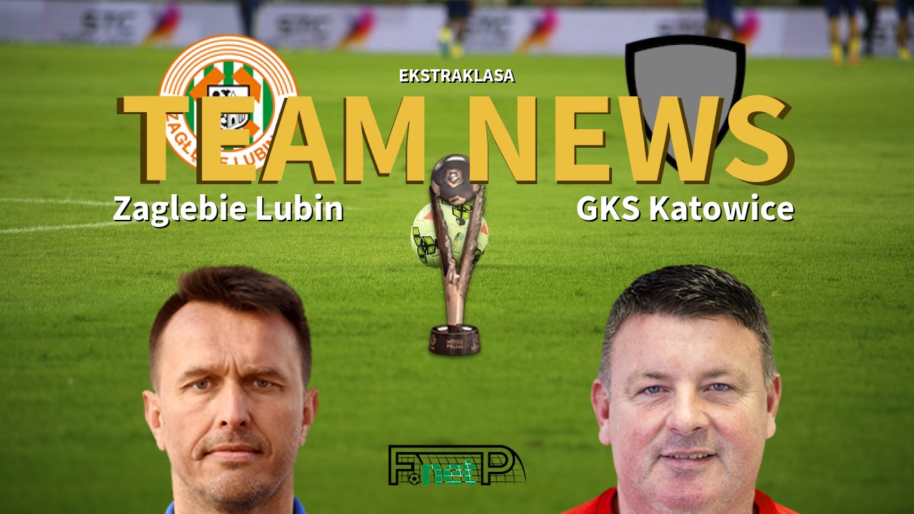 Ekstraklasa News: Zagłębie Lubin vs GKS Katowice Confirmed Line-ups