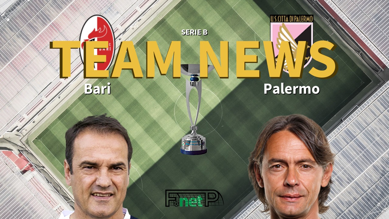 Serie B News: AS Bari vs Palermo Confirmed Line-ups