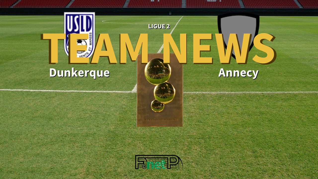 Ligue 2 News: USL Dunkerque vs Annecy FC Confirmed Line-ups