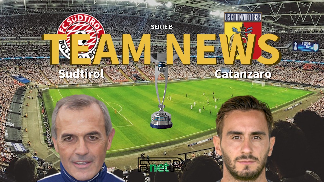 Serie B News: Südtirol-Alto Adige vs Catanzaro Confirmed Line-ups