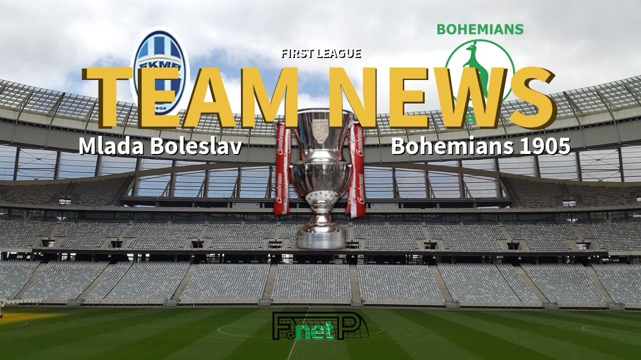 First League News: Mladá Boleslav vs Bohemians Confirmed Line-ups