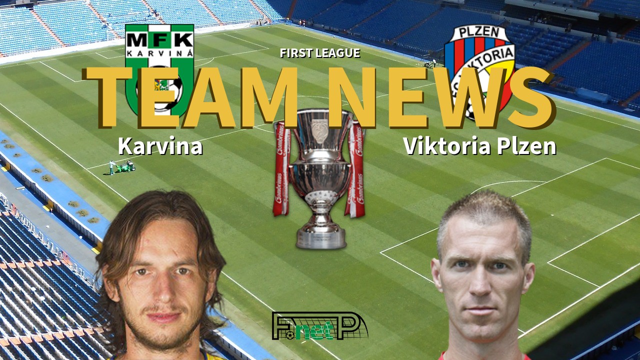 First League News: Karviná vs Viktoria Plzeň Confirmed Line-ups