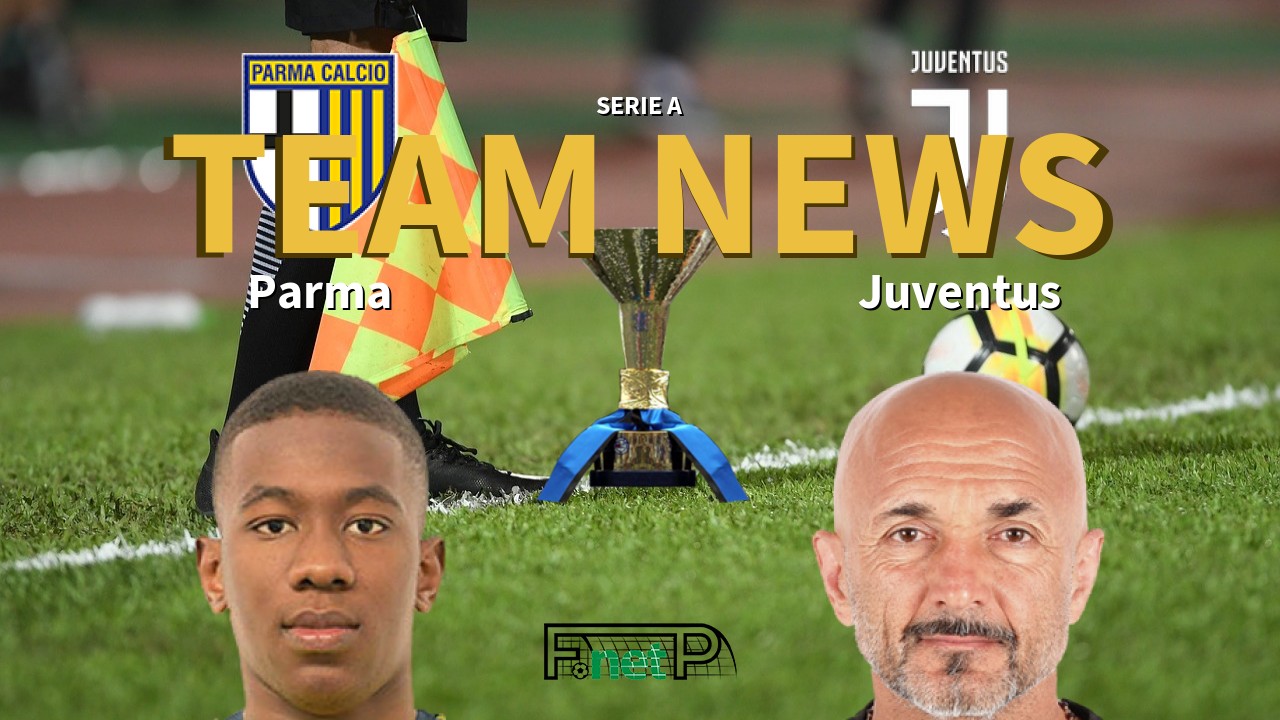 Serie A News: Parma vs Juventus Confirmed Line-ups