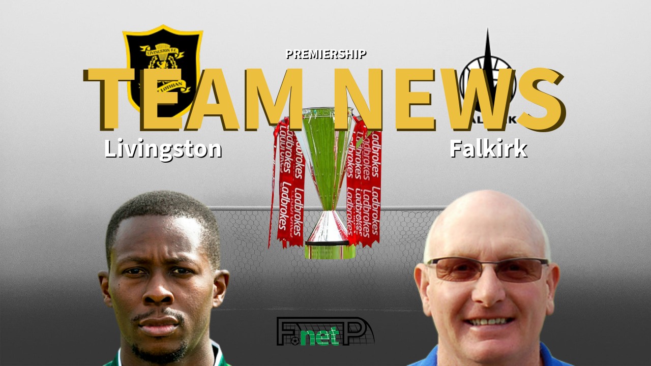 Premiership News: Livingston vs Falkirk Confirmed Line-ups