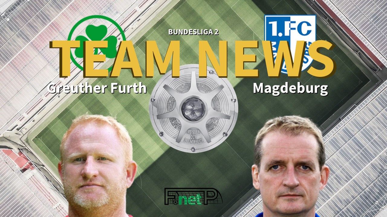 Bundesliga 2 News: Greuther Furth vs Magdeburg Confirmed Line-ups