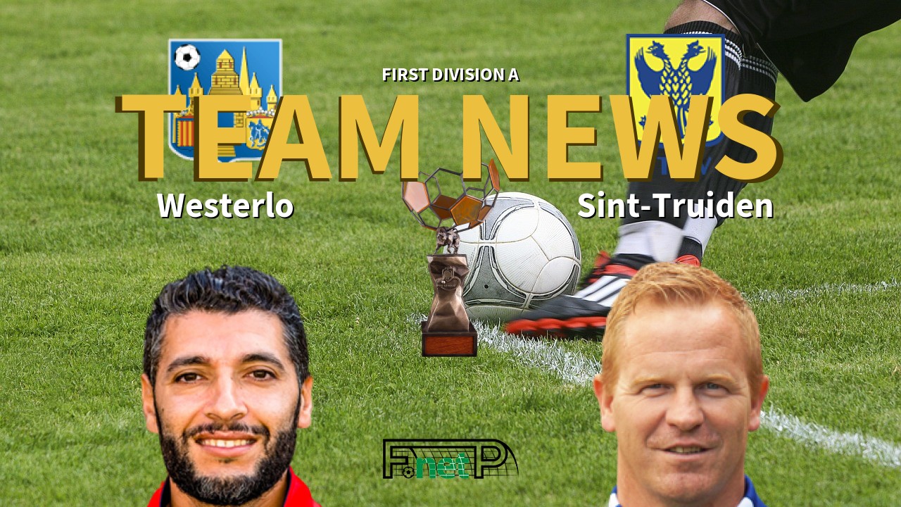 First Division A News: KVC Westerlo vs Sint-Truidense VV Confirmed Line-ups
