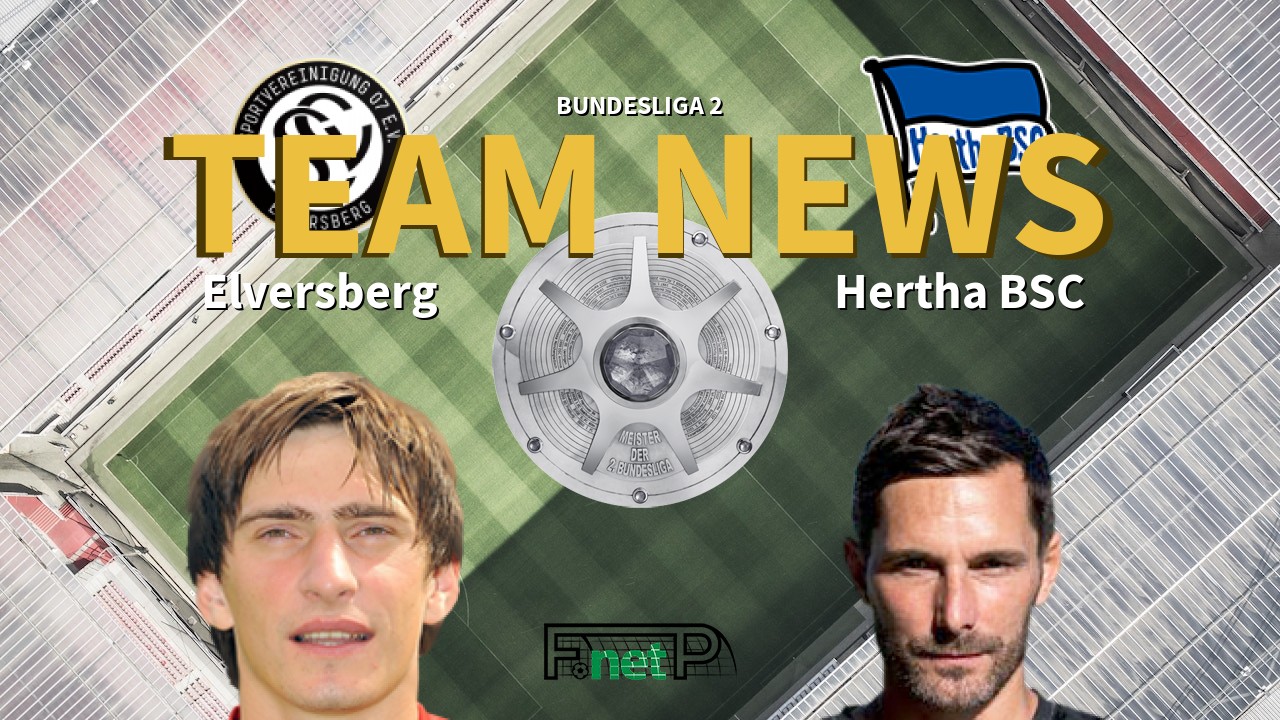 Bundesliga 2 News: Elversberg vs Hertha Berlin Confirmed Line-ups