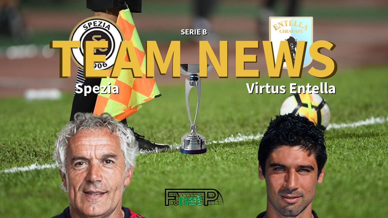 Serie B News: Spezia vs Entella Confirmed Line-ups