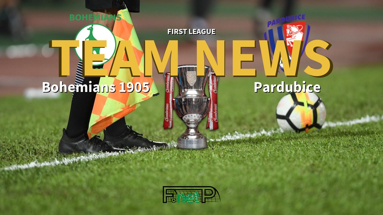 First League News: Bohemians vs Pardubice Confirmed Line-ups