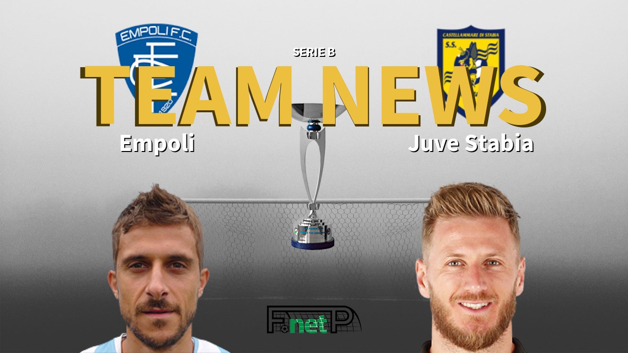 Serie B News: Empoli vs Juve Stabia Confirmed Line-ups