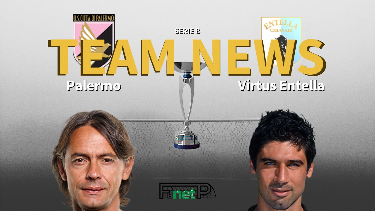 Serie B News: Palermo vs Entella Confirmed Line-ups