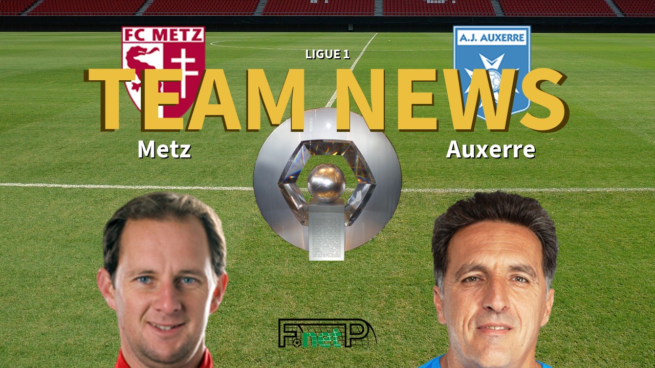Ligue 1 News: Metz vs AJ Auxerre Confirmed Line-ups