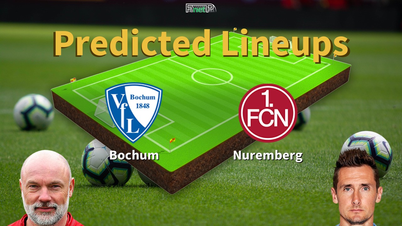 Predicted Lineups and Player News for VfL Bochum vs Nuremberg 20/02/26 - Bundesliga 2 News