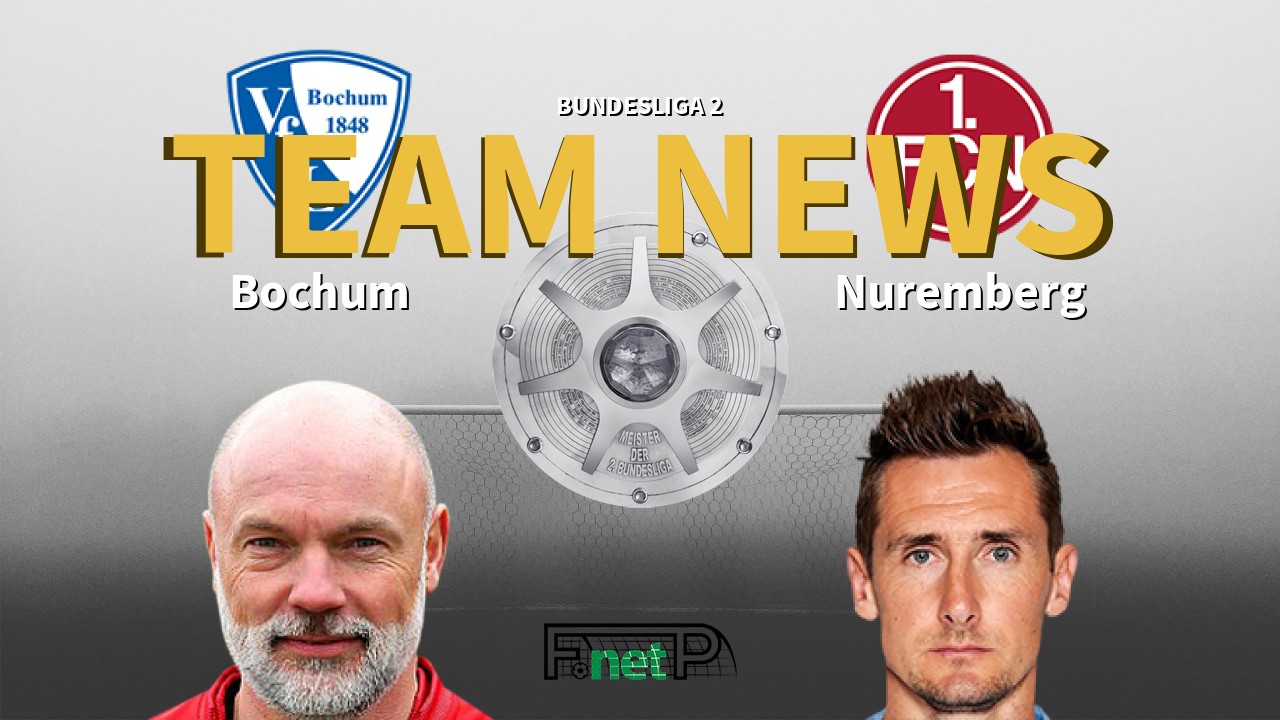 Bundesliga 2 News: VfL Bochum vs Nuremberg Confirmed Line-ups