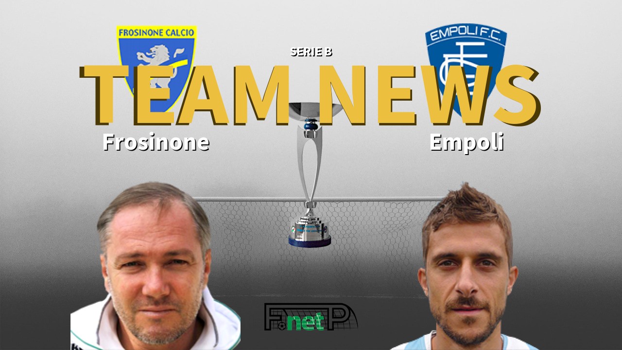 Serie B News: Frosinone vs Empoli Confirmed Line-ups