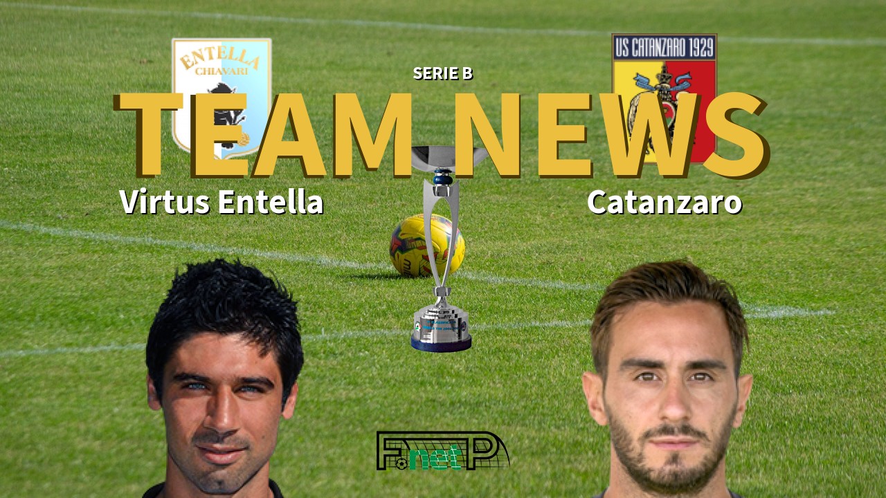 Serie B News: Entella vs Catanzaro Confirmed Line-ups