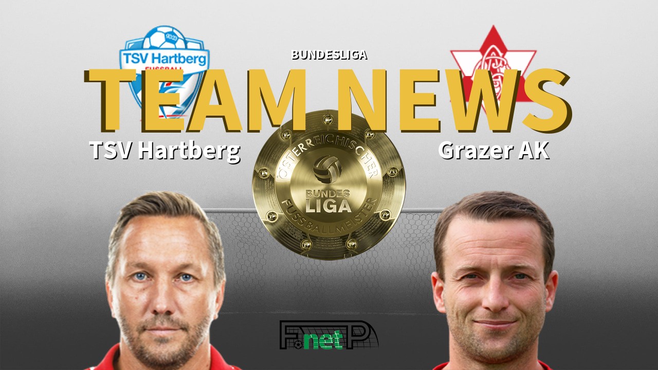 Bundesliga News: TSV Hartberg vs Grazer AK Confirmed Line-ups