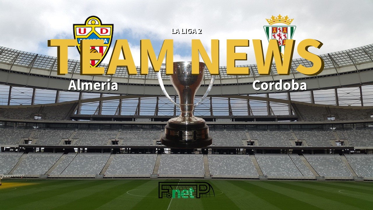 La Liga 2 News: UD Almería vs Córdoba CF Confirmed Line-ups