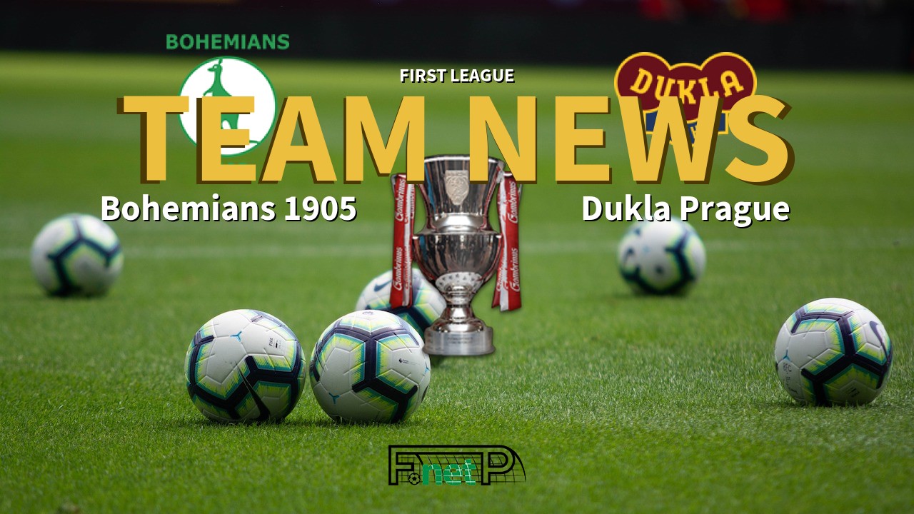 First League News: Bohemians vs Dukla Prague Confirmed Line-ups