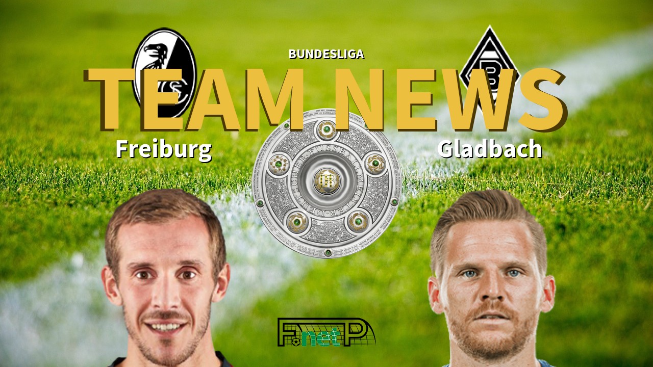 Bundesliga News: Freiburg vs Gladbach Confirmed Line-ups