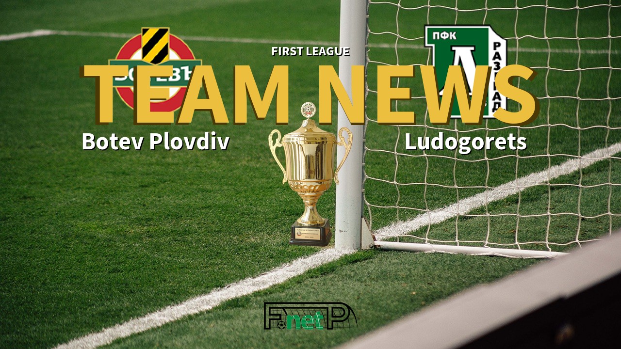 First League News: Botev vs Ludogorets Razgrad Confirmed Line-ups