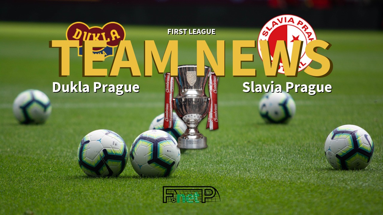 First League News: Dukla Prague vs Slavia Prague Confirmed Line-ups