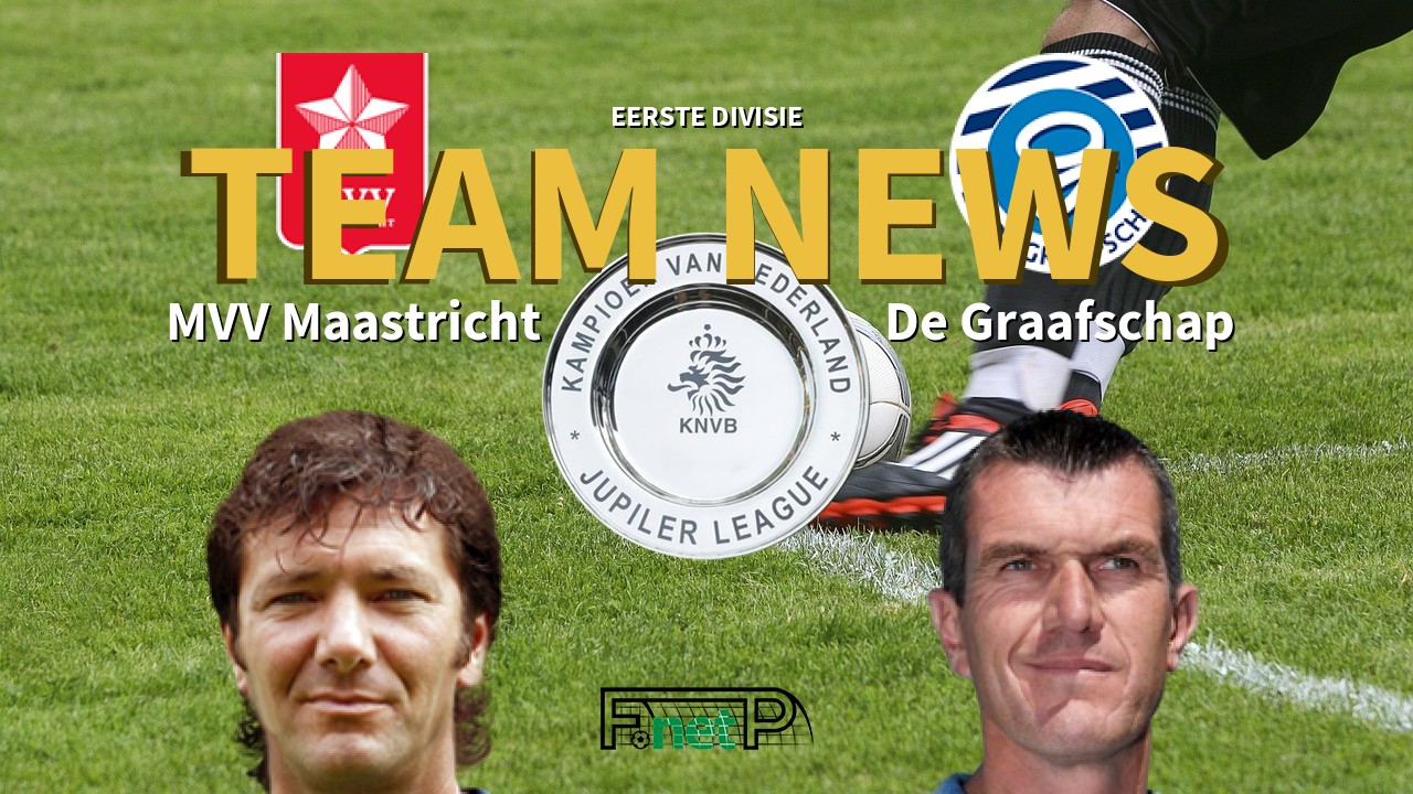 Eerste Divisie News: MVV vs De Graafschap Confirmed Line-ups