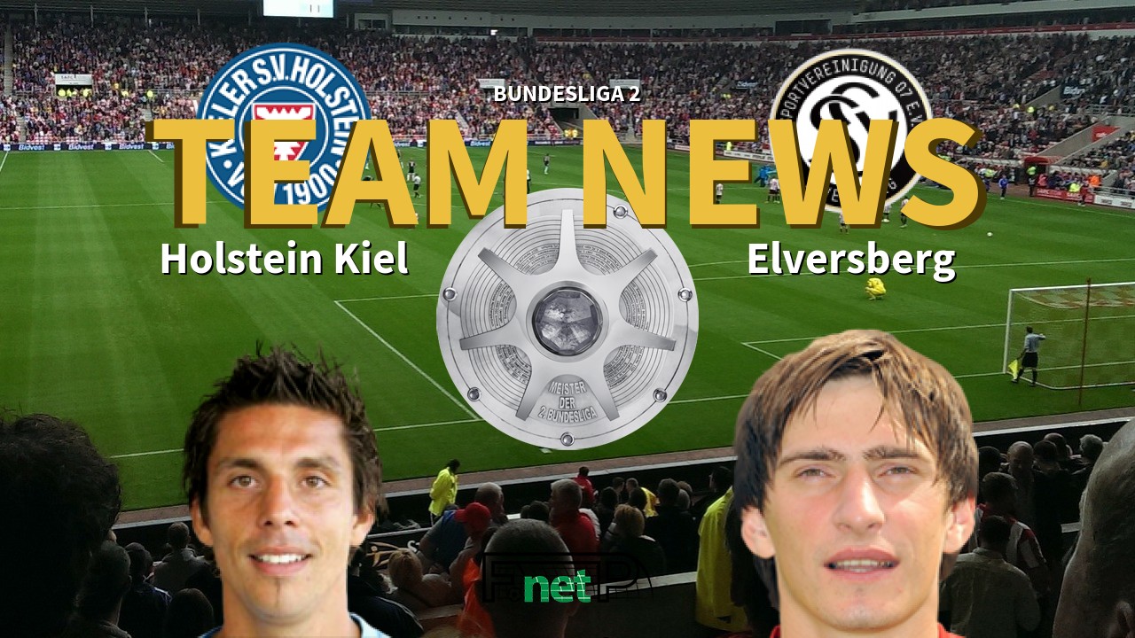 Bundesliga 2 News: Holstein Kiel vs Elversberg Confirmed Line-ups