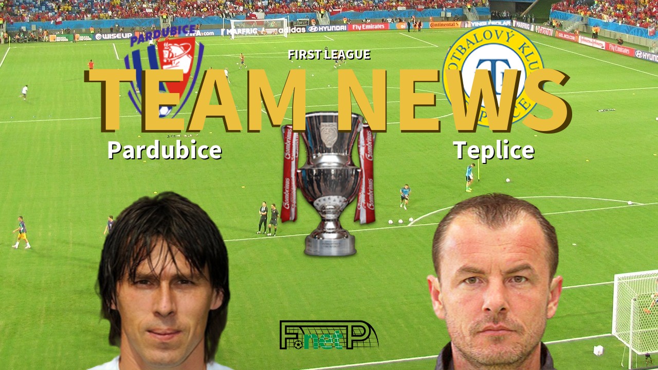 First League News: Pardubice vs Teplice Confirmed Line-ups