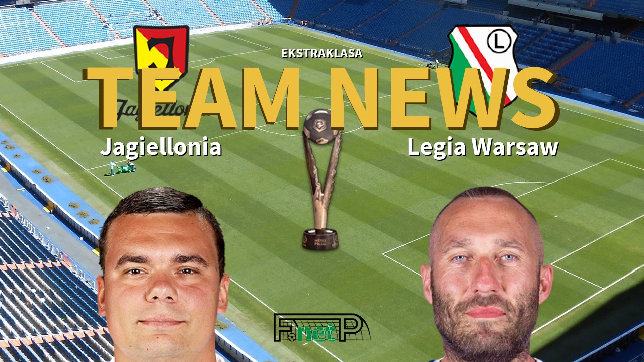 Ekstraklasa News: Jagiellonia Białystok vs Legia Warsaw Confirmed Line-ups