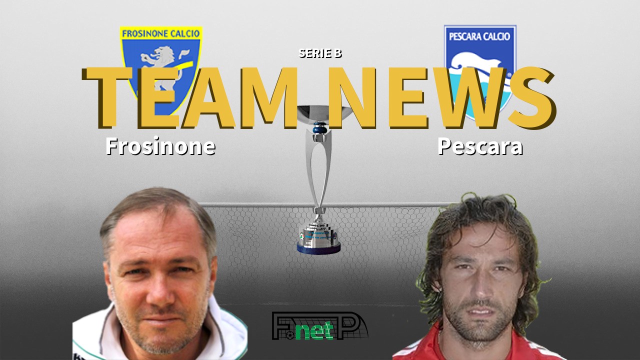 Serie B News: Frosinone vs Pescara Confirmed Line-ups