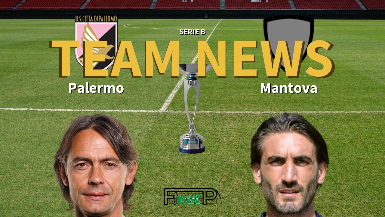 Serie B News: Palermo vs Mantova Confirmed Line-ups