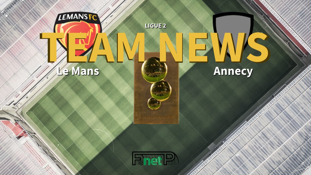 Ligue 2 News: Le Mans FC vs Annecy FC Confirmed Line-ups