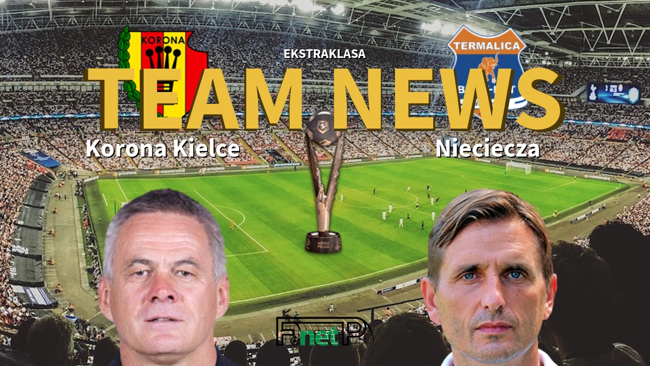 Ekstraklasa News: Korona Kielce vs BBT Nieciecza Confirmed Line-ups