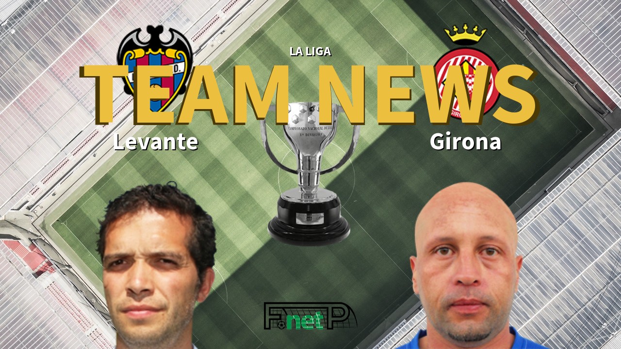 La Liga News: Levante vs Girona FC Confirmed Line-ups
