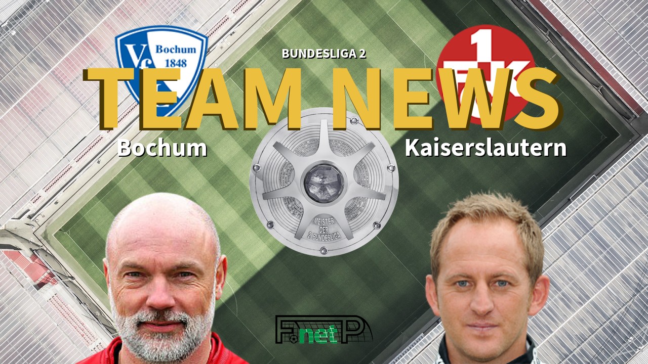 Bundesliga 2 News: VfL Bochum vs Kaiserslautern Confirmed Line-ups