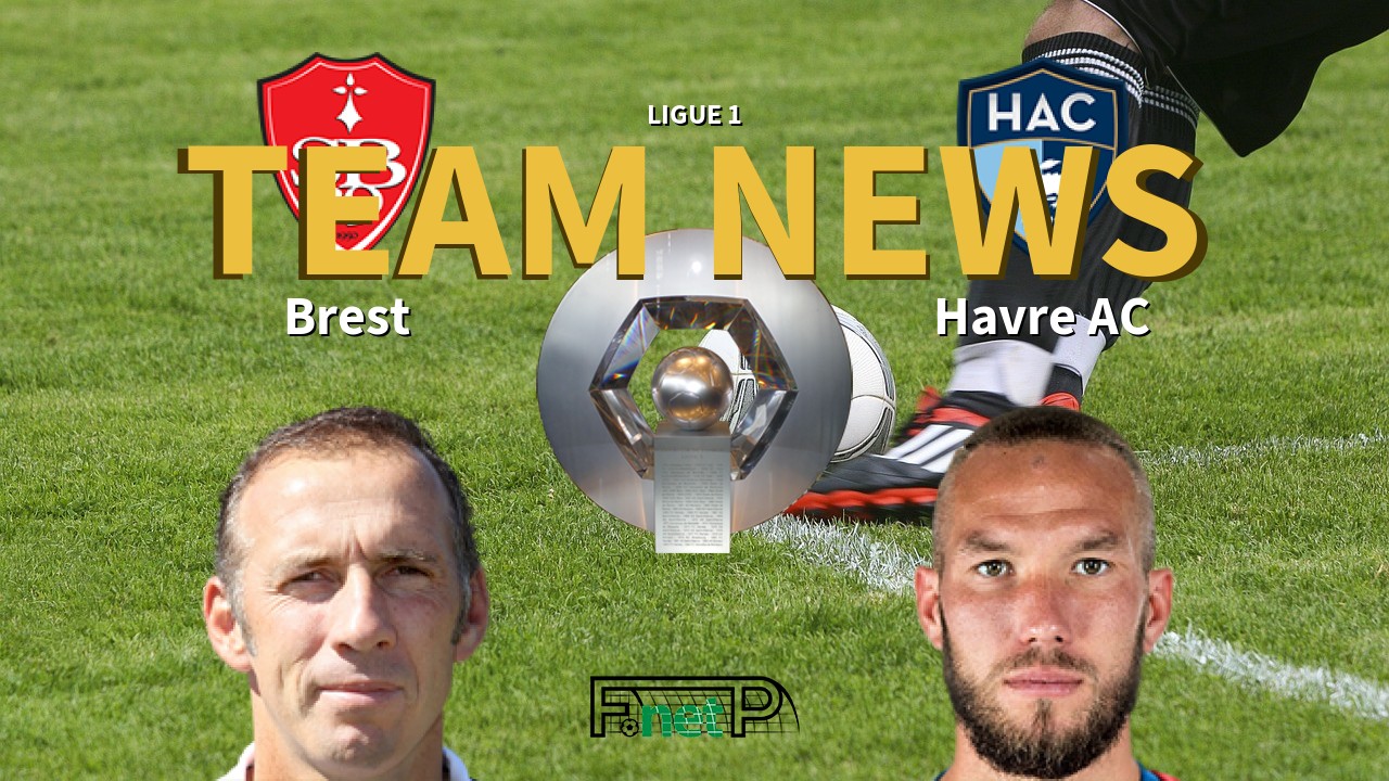 Ligue 1 News: Brest vs Havre AC Confirmed Line-ups