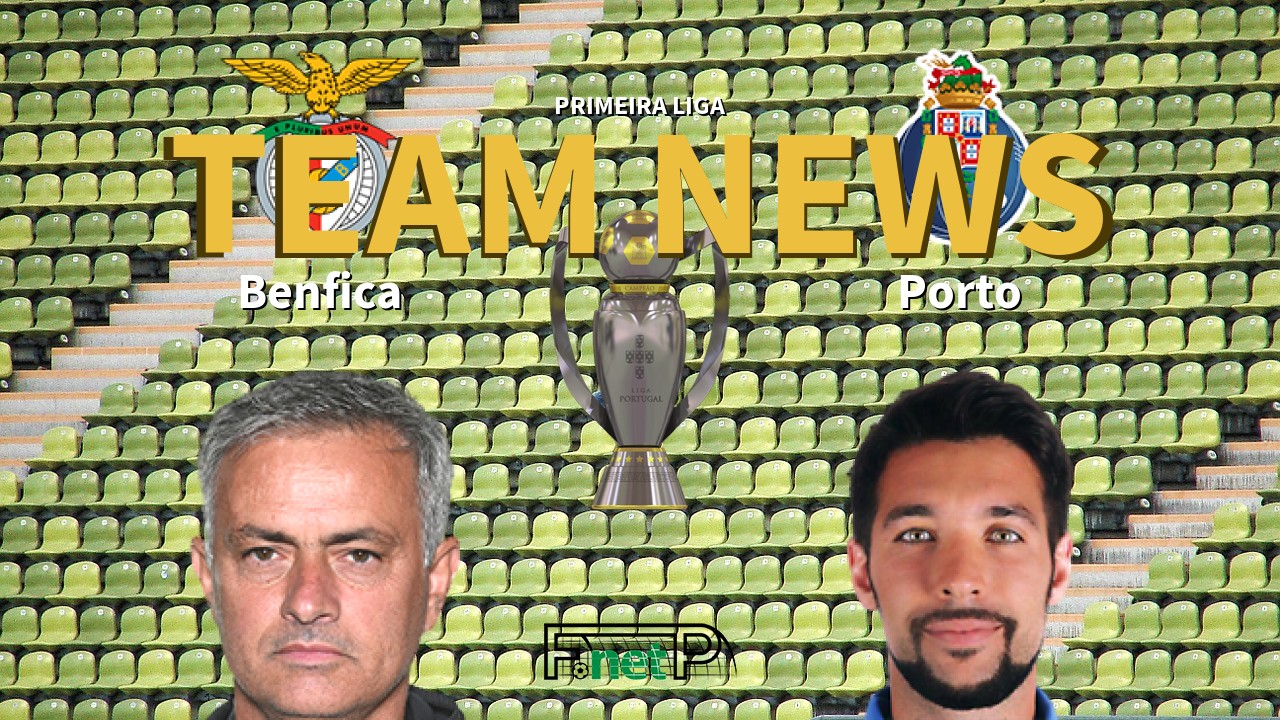 Primeira Liga News: Benfica vs Porto Confirmed Line-ups