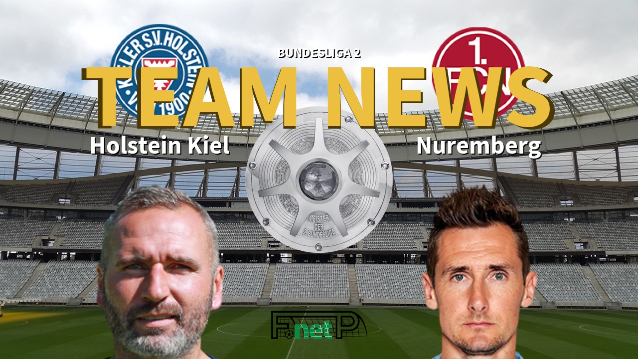 Bundesliga 2 News: Holstein Kiel vs Nuremberg Confirmed Line-ups